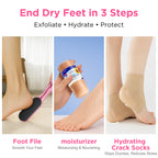 Washable & Reusable Pedicure Kit Hard Skin Remover Nano Glass Foot File - Foot CallusRemover, Durable Foot Scrubber, Dead SkinRemover, Hygienic Pedicure Tool, Long Lasting Foot Buffer, Soft Smooth Feet  Pink