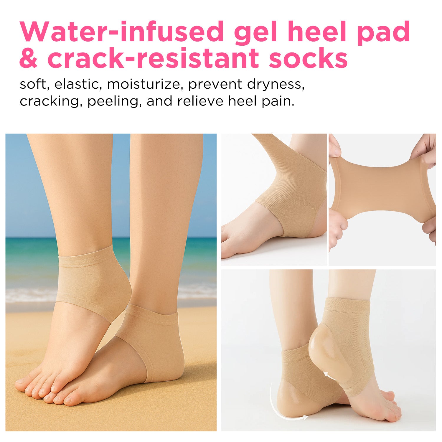 Washable & Reusable Pedicure Kit Hard Skin Remover Nano Glass Foot File - Foot CallusRemover, Durable Foot Scrubber, Dead SkinRemover, Hygienic Pedicure Tool, Long Lasting Foot Buffer, Soft Smooth Feet  Pink