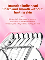 SolaceBody 2-in-1 Bikini & Body Hair Trimmer forWomen - Electric Shaver with Dual Heads for Painless Trimming on Bikini Line, Underarms, Legs & Face |lPX7 Waterproof & Rechargeable |Perfect Christmas & New Year Grooming Gift Set